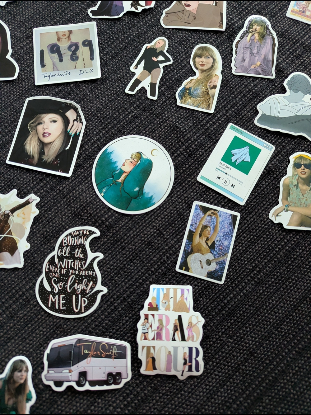 Taylor Swift Multi-Color Sticker Sheet - Picture 7 of 8